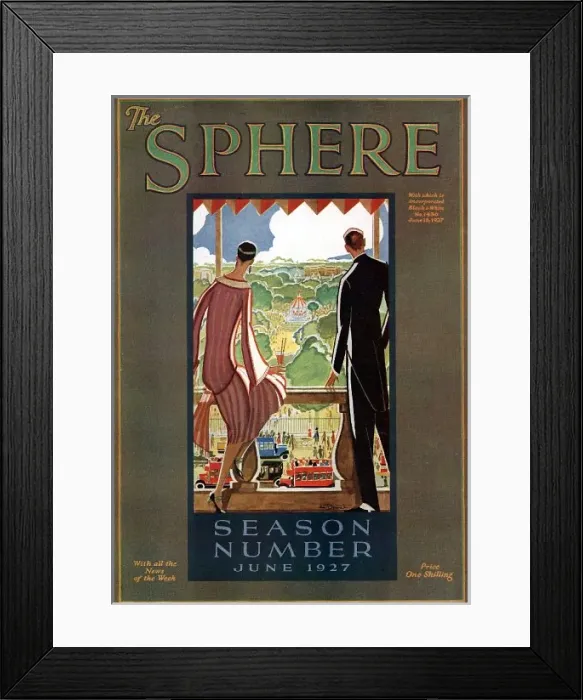 Framed Print : The Sphere Season Number