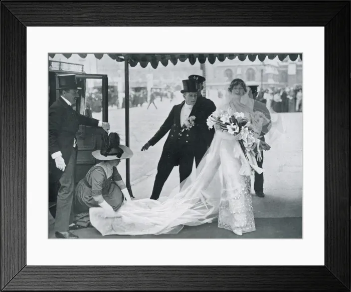 Framed Print : Wedding Bells of the 1913 Season Freda Dudley Ward Framed Print : Wedding Bells of the 1913 Season Freda Dudley Ward