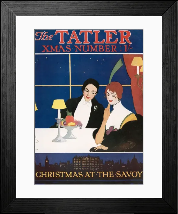 Framed Print : The Tatler Christmas Number 1913 Framed Print : The Tatler Christmas Number 1913