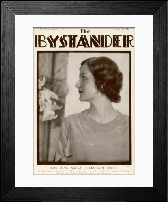 Framed Print : The Bystander Front Cover