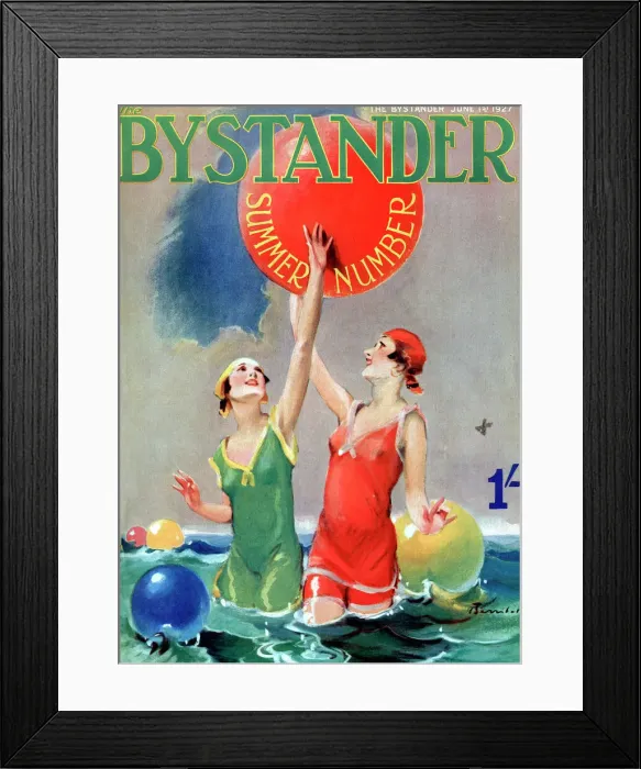 Framed Print : Front cover of The Bystander by Barribal Framed Print : Front cover of The Bystander by Barribal