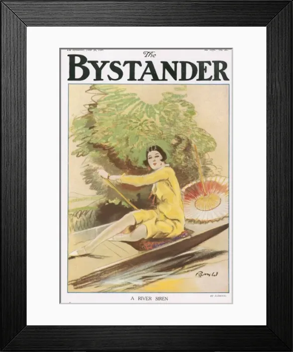 Framed Print : A River Siren by Barribal Framed Print : A River Siren by Barribal