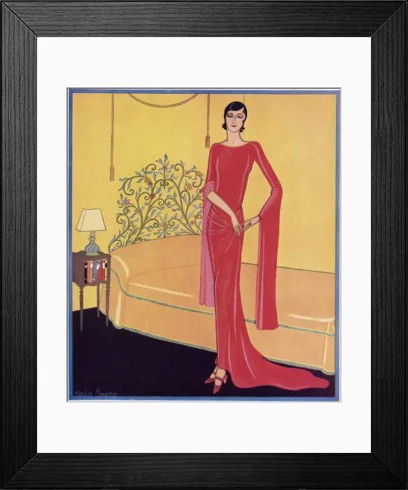Framed Print : A Tatler Fashion, by Gordon Conway Framed Print : A Tatler Fashion, by Gordon Conway