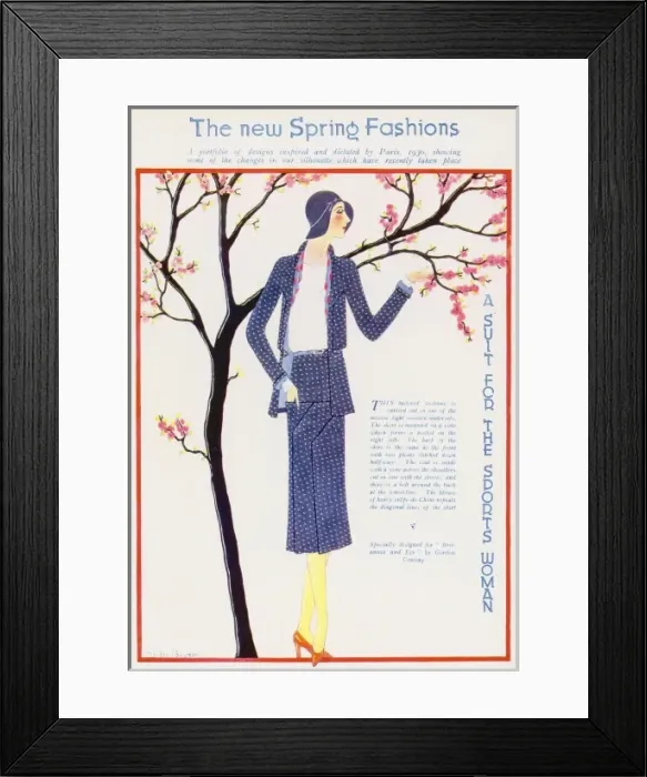 Framed Print : A suit for the sports woman, by Gordon Conway Framed Print : A suit for the sports woman, by Gordon Conway