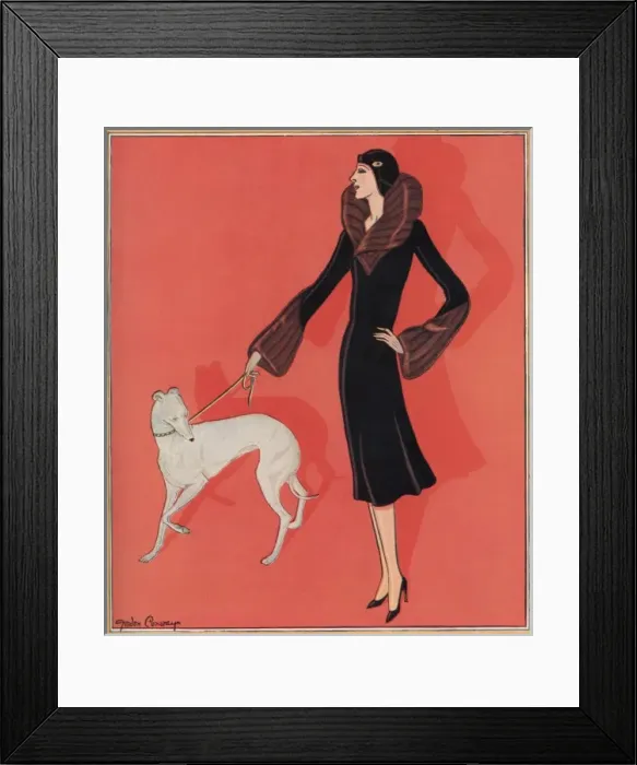Framed Print : Elegant outdoor fashion by Gordon Conway Framed Print : Elegant outdoor fashion by Gordon Conway
