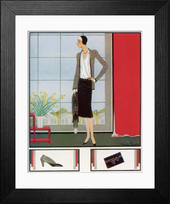 Framed Print : Spring fashion from The Tatler, by Gordon Conway