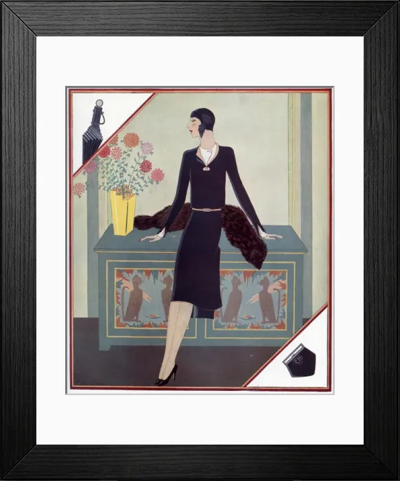 Framed Print : Fashions for Autumn, by Gordon Conway Framed Print : Fashions for Autumn, by Gordon Conway