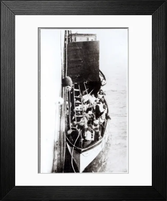 Framed Print : Lifeboat from the Titanic