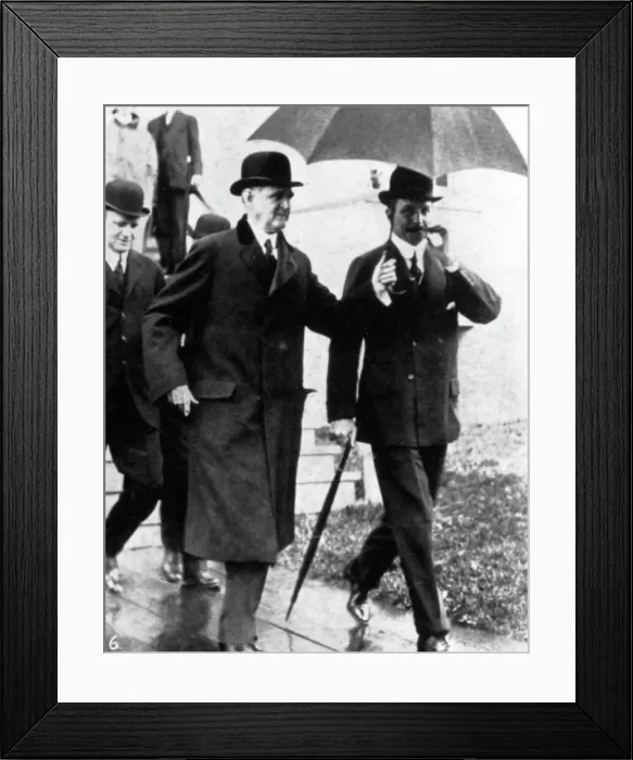 Framed Print : Mr P. A. S. Franklin and Mr J. Bruce Ismay Framed Print : Mr P. A. S. Franklin and Mr J. Bruce Ismay