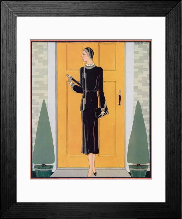 Framed Print : A Tatler fashion by Gordon Conway Framed Print : A Tatler fashion by Gordon Conway