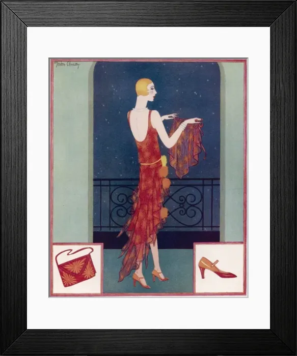 Framed Print : A Tatler fashion by Gordon Conway Framed Print : A Tatler fashion by Gordon Conway
