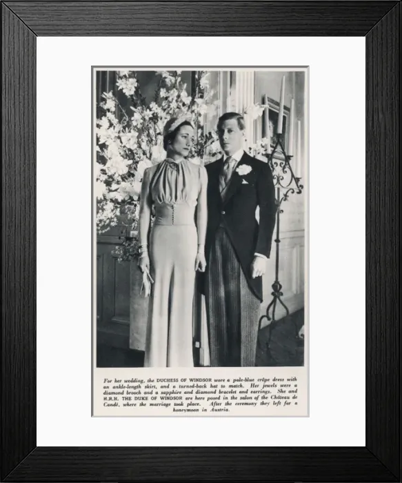 Framed Print : The Duke and Duchess of Windsor Framed Print : The Duke and Duchess of Windsor