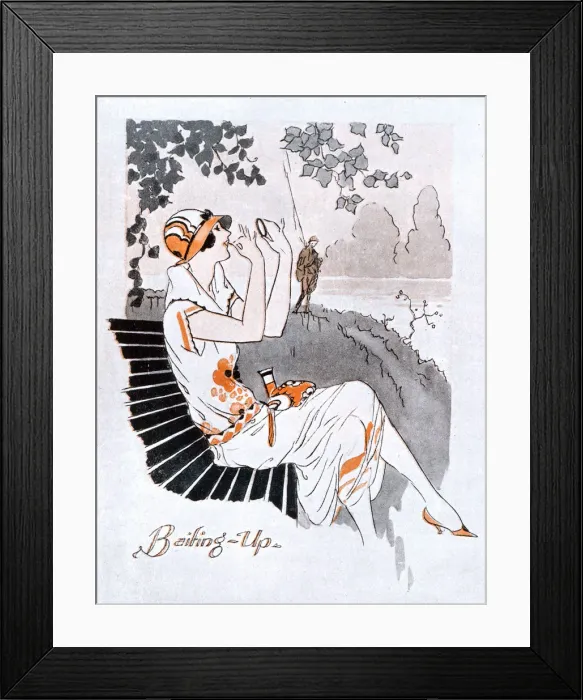 Framed Print : Baiting-Up, by A. K. MacDonald Framed Print : Baiting-Up, by A. K. MacDonald