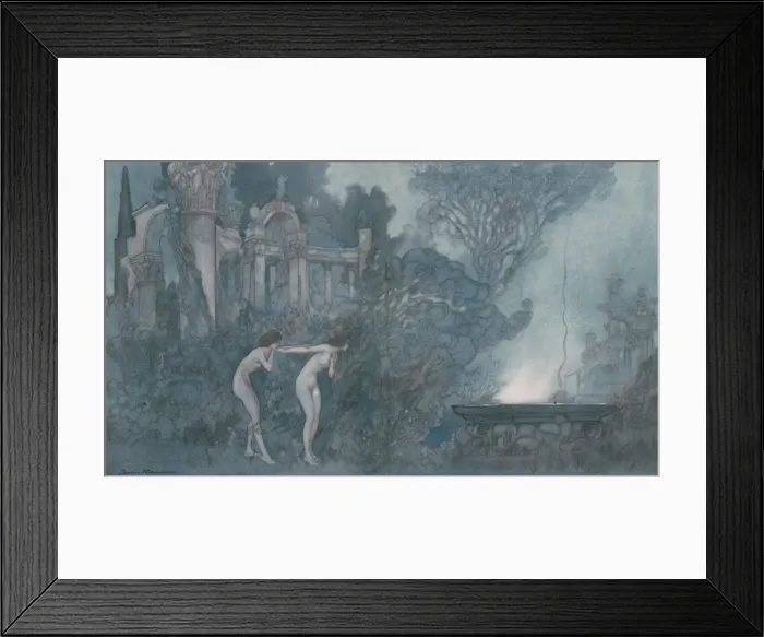 Framed Print : The Trail Of The Monster, Or, The Forgotten Cigar, by Charl Framed Print : The Trail Of The Monster, Or, The Forgotten Cigar, by Charl