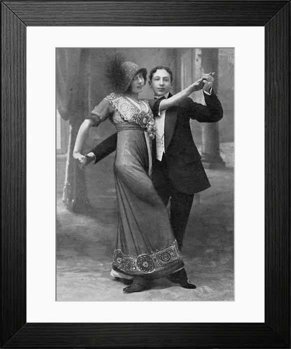 Framed Print : The Argentine Tango