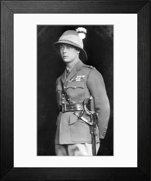 Framed Print : Prince of Wales in early 1920s