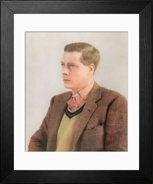 Framed Print : The Prince of Wales in colour Framed Print : The Prince of Wales in colour