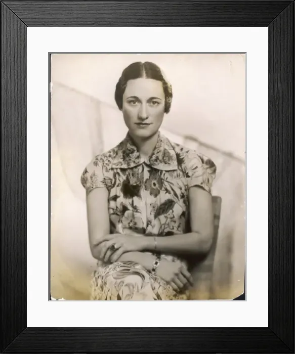 Framed Print : Wallis Simpson Framed Print : Wallis Simpson
