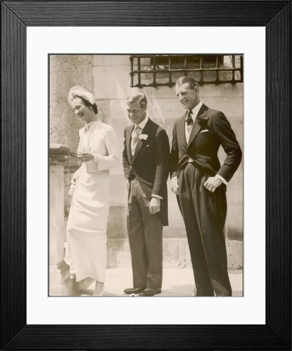 Framed Print : Wedding of the Duke and Duchess of Windsor