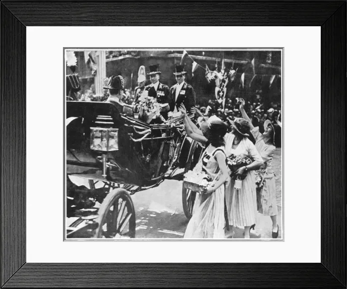 Framed Print : Prince of Wales on Alexandra Rose Day