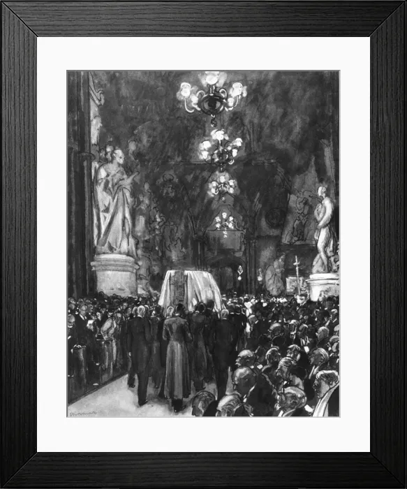 Framed Print : Thomas Hardys funeral by Steven Spurrier Framed Print : Thomas Hardys funeral by Steven Spurrier