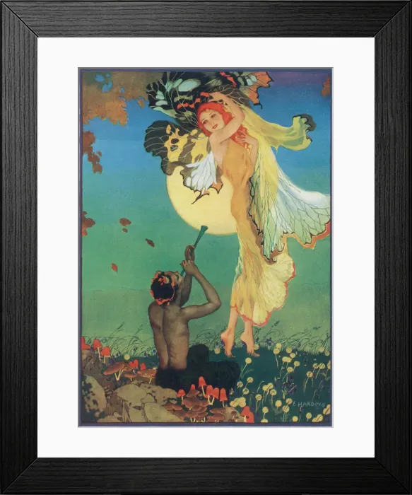 Framed Print : The Pipes Of Pan, by Elsie Harding