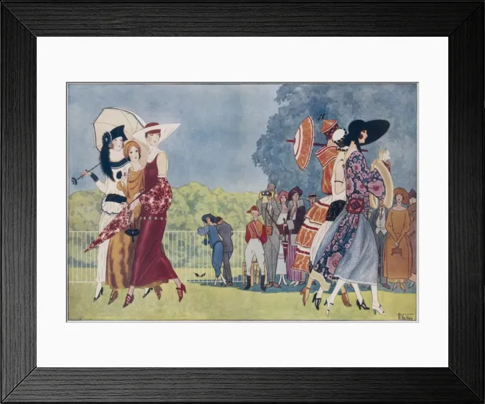 Framed Print : The Grand Prix Through French Eyes