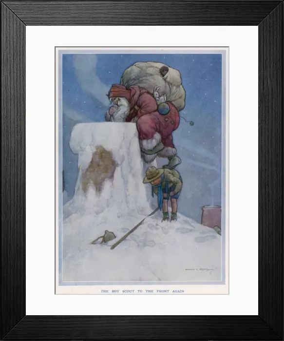 Framed Print : A Leg-up, by Harold. C. Earnshaw Framed Print : A Leg-up, by Harold. C. Earnshaw