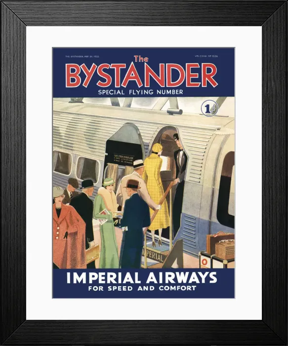 Framed Print : The Bystander Special Flying Number Framed Print : The Bystander Special Flying Number