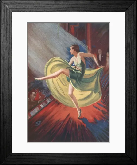 Framed Print : The Dancer by Fred Purvis Framed Print : The Dancer by Fred Purvis