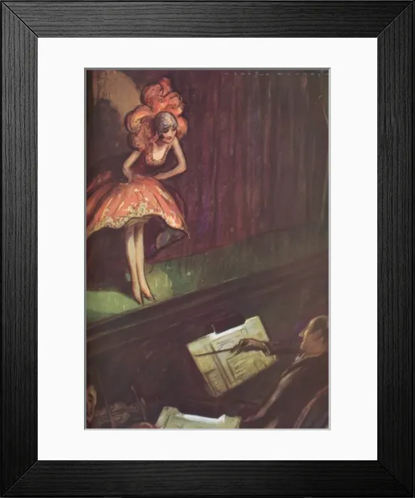 Framed Print : Back-chat by Webster Murray Framed Print : Back-chat by Webster Murray