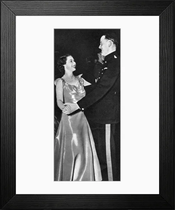 Framed Print : Princess Elizabeth, later Queen Elizabeth II Framed Print : Princess Elizabeth, later Queen Elizabeth II