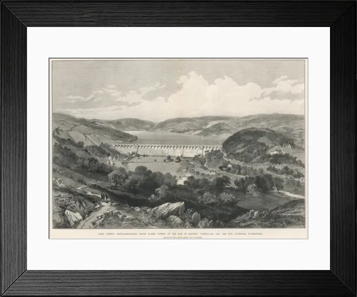 Framed Print : Lake Vyrnwy, North Wales Framed Print : Lake Vyrnwy, North Wales