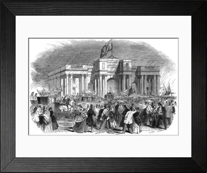 Framed Print : Entrance to Birkenhead Park