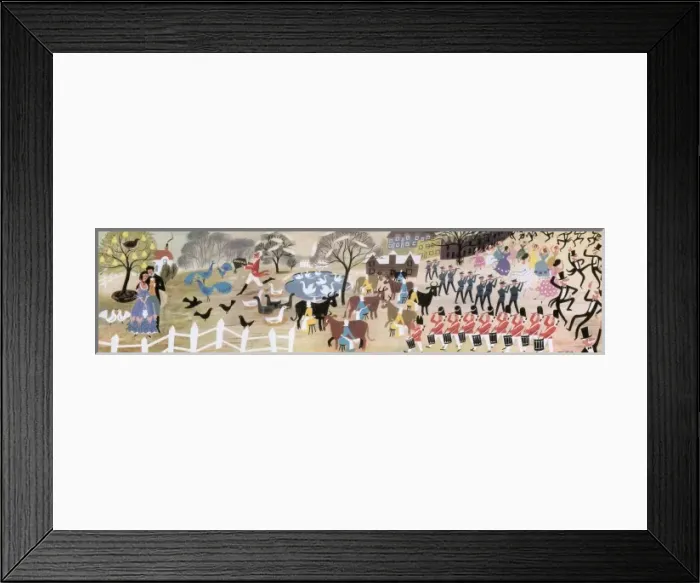 Framed Print : The Twelve Days of Christmas Framed Print : The Twelve Days of Christmas