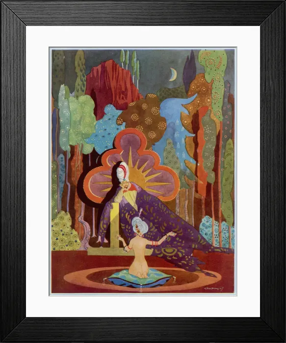 Framed Print : Scheherazade by T Mackenzie Framed Print : Scheherazade by T Mackenzie