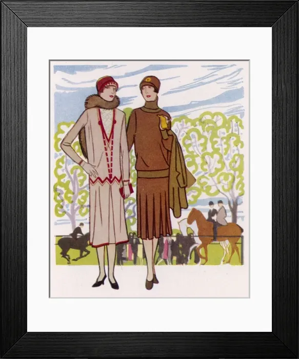 Framed Print : Fashionable women Framed Print : Fashionable women