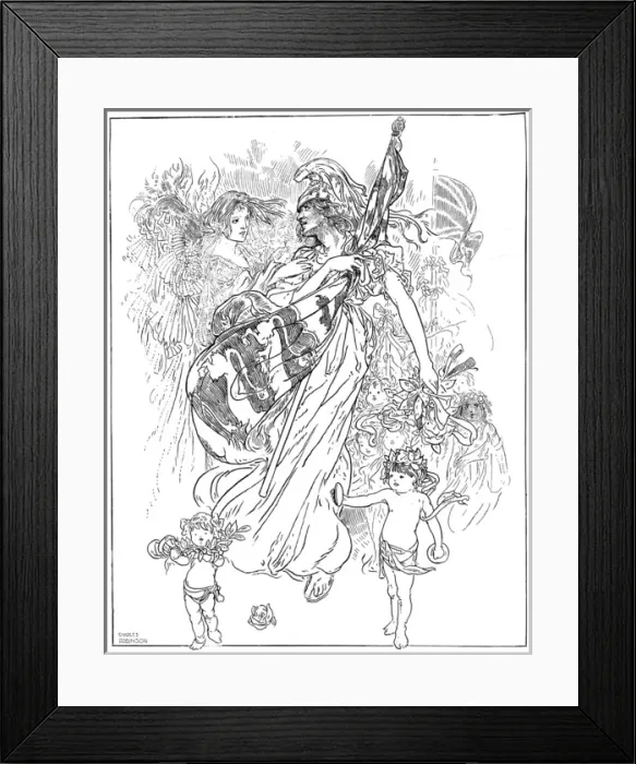 Framed Print : Stay! by Charles Robinson Framed Print : Stay! by Charles Robinson