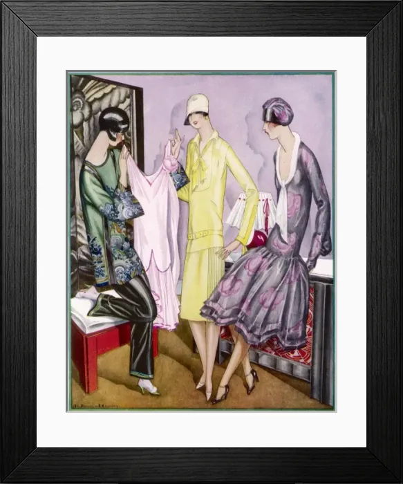 Framed Print : 1926 Fashion Framed Print : 1926 Fashion