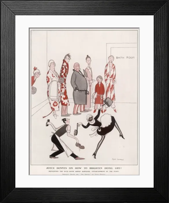 Framed Print : How to Brighten Hotel Life: Preventing the Bathroom Boredom Framed Print : How to Brighten Hotel Life: Preventing the Bathroom Boredom