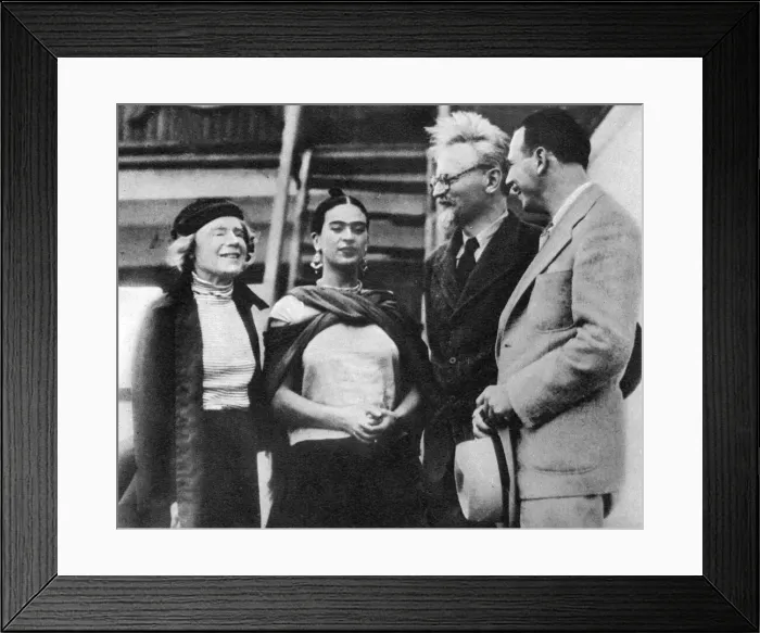 Framed Print : Leon Trotsky in Mexico Framed Print : Leon Trotsky in Mexico