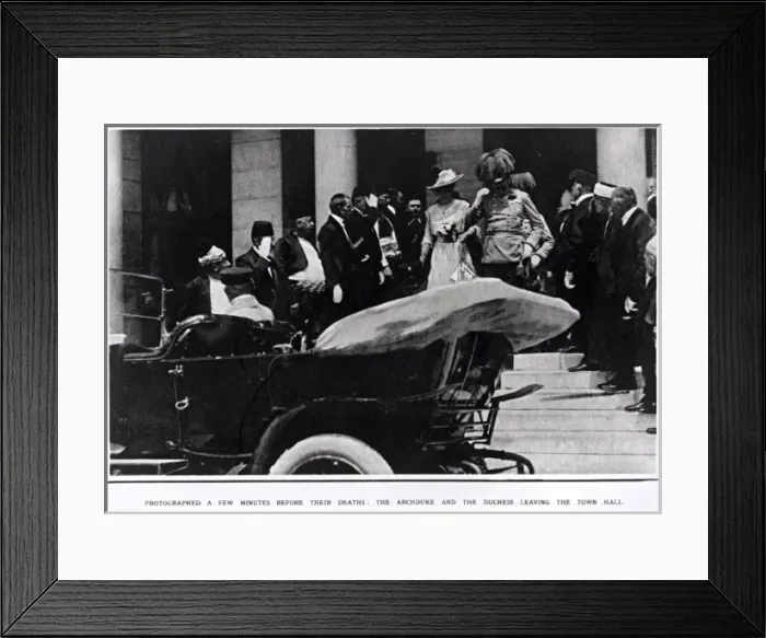 Framed Print : Archduke Franz Ferdinand of Austria