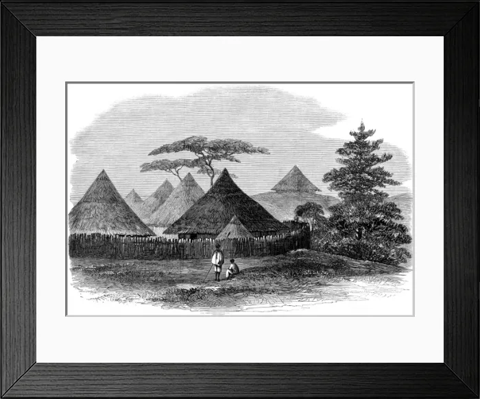 Framed Print : Abyssinian Expedition
