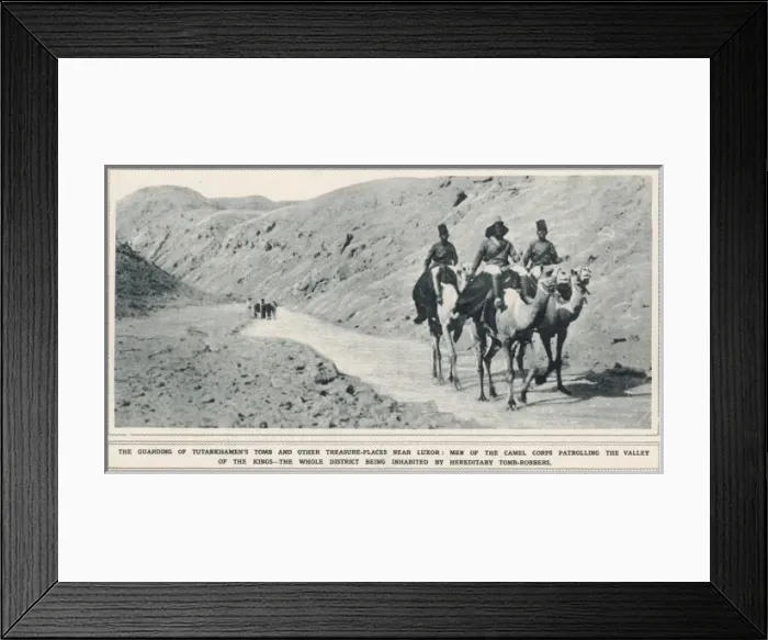 Framed Print : Excavation of the Tomb of Tutankhamun Framed Print : Excavation of the Tomb of Tutankhamun