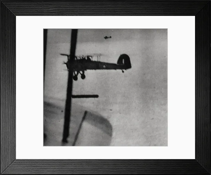 Framed Print : How the Torpedo is dropped from the air