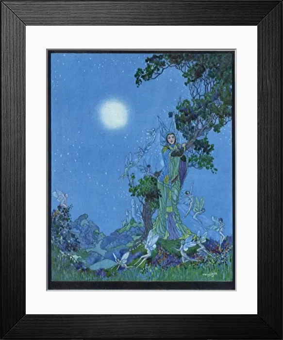 Framed Print : The Enchanted Hour from the picture by H. Winslade Framed Print : The Enchanted Hour from the picture by H. Winslade