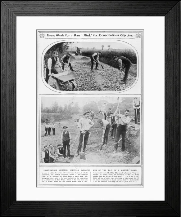 Framed Print : Conscientious Objectors Framed Print : Conscientious Objectors