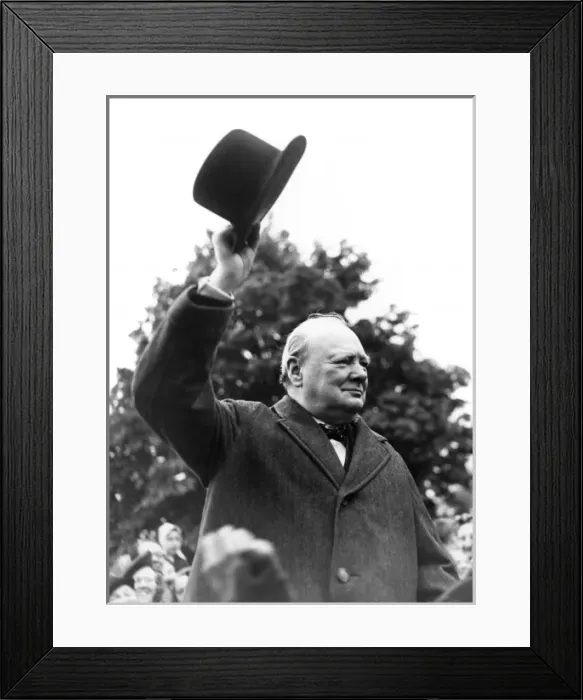 Framed Print : Winston Churchill