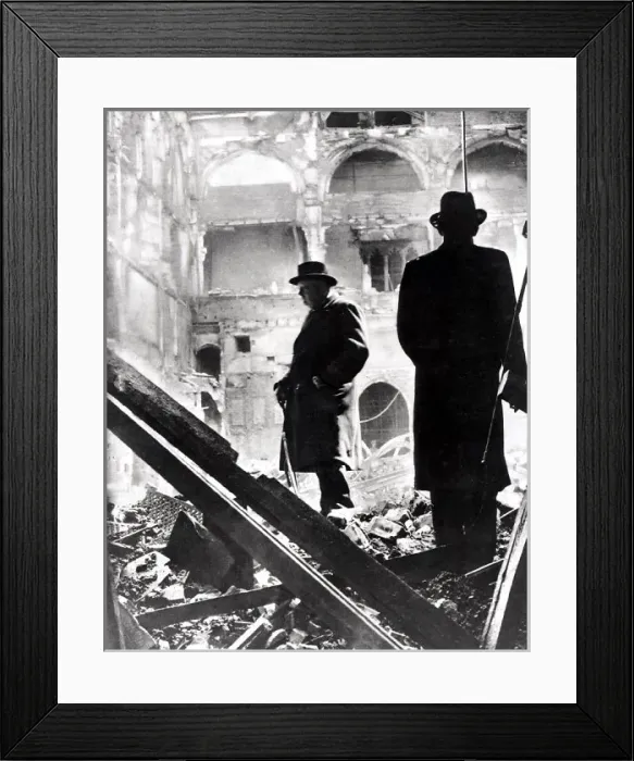 Framed Print : Winston Churchill