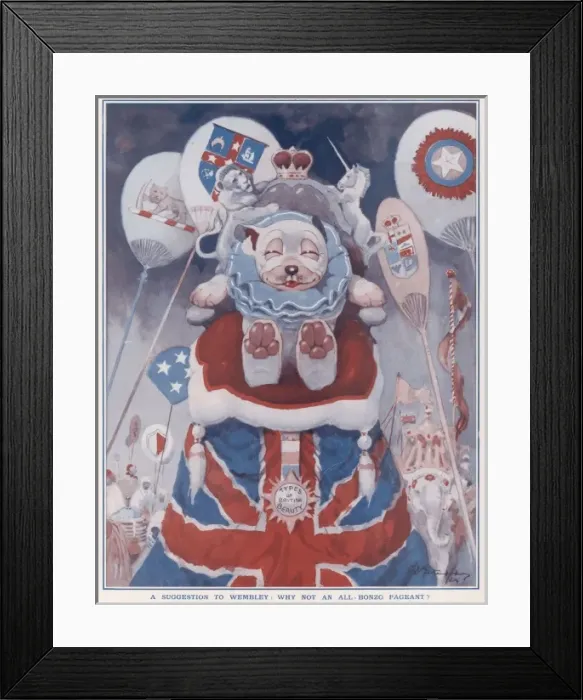 Framed Print : A Suggestion to Wembley: why Not an All-Bonzo Pageant? Framed Print : A Suggestion to Wembley: why Not an All-Bonzo Pageant?